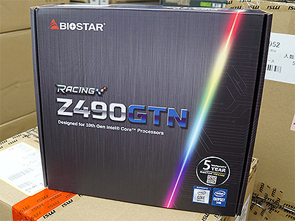 BIOSTARのZ490マザーは計3種類、ゲーム向けモデルやMini-ITXモデル