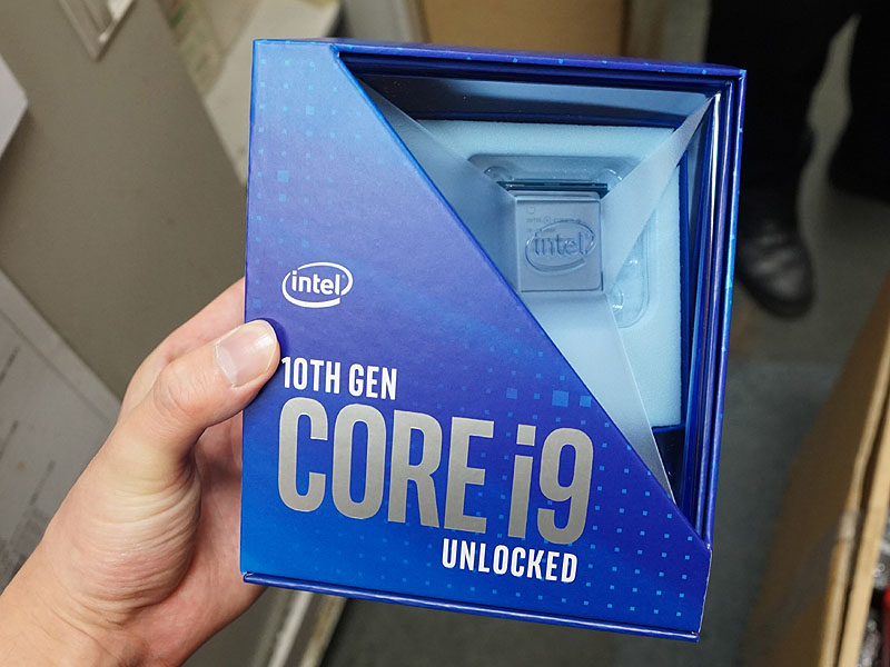 最上位の「Core i9-10900K」