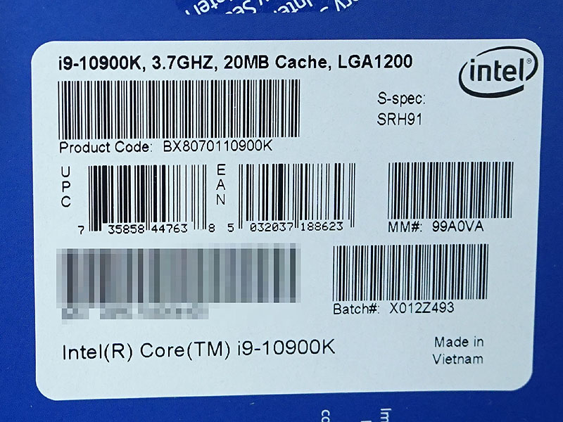 Core i9-10900K