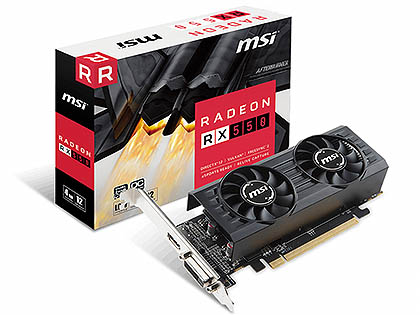 LowProfile仕様の「Radeon RX 550 4GT LP OC」がMSIから - AKIBA PC