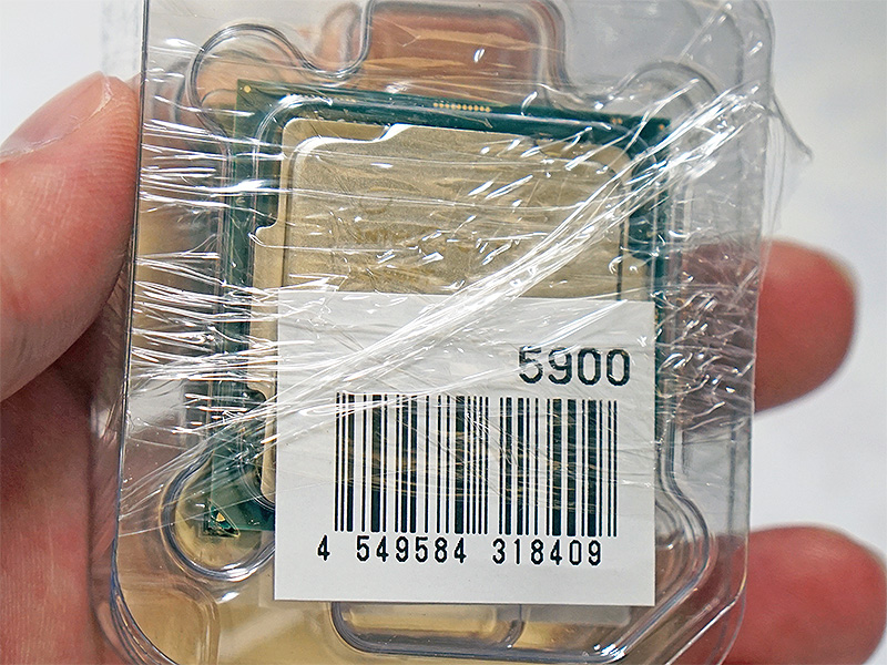 Celeron G5900Tはバルク品