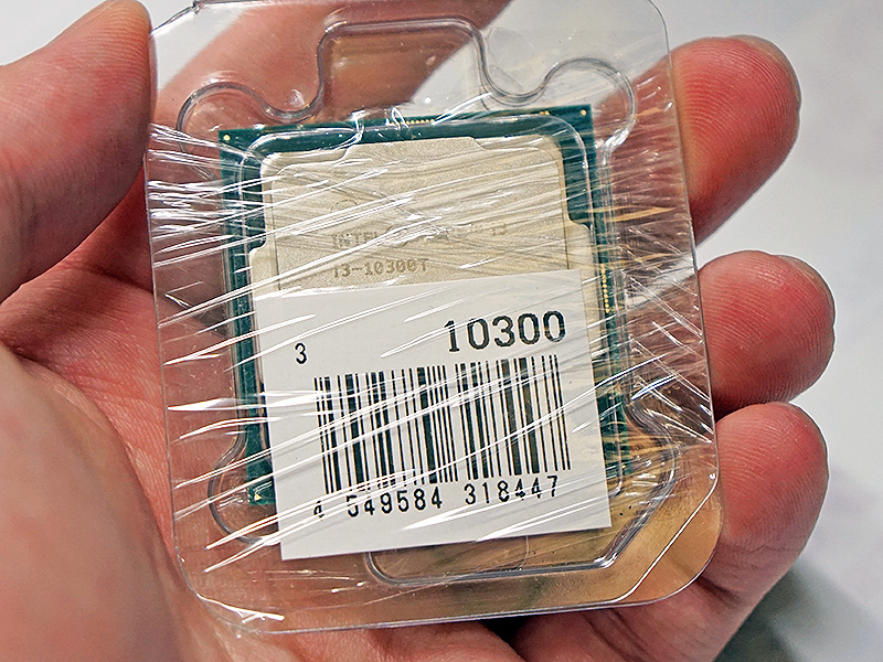 Core i3-10300Tはバルク品