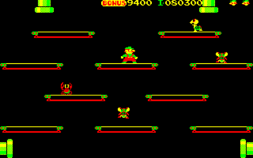 マリオブラザーズ スペシャル　PC-6001mkⅡ　ハドソン　任天堂　mk2 Mario Bros. Special (PC-6001mkII.JPN.1984..Dev. Hudson Soft