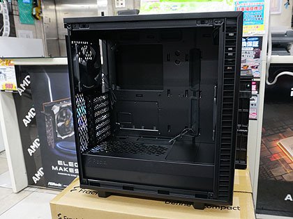 Fractal Designの静音ミドルタワー「Define 7 Compact」がデビュー