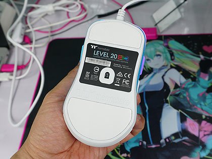Thermaltake製マウス「LEVEL 20 RGB Mouse」の初音ミクモデルが発売