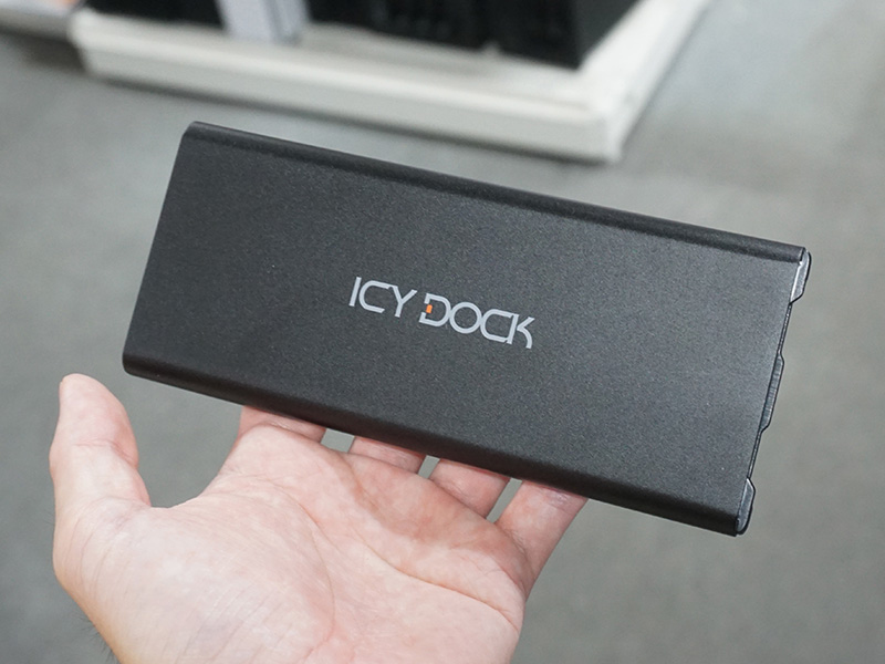 ICY Nano M.2 NVMe SSD to USB 3.1 Gen2 External Enclosure