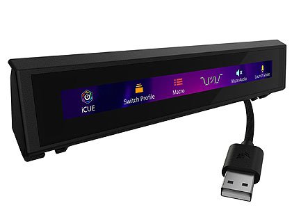 CORSAIRのタッチディスプレイ「iCUE NEXUS」が発売、最大6個のボタン