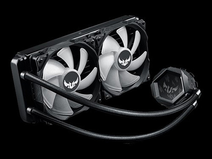 ASUSの簡易水冷クーラーに「TUF Gaming」モデルが登場、サイズ別に2