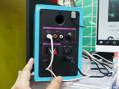 初音ミクや鏡音リン・レン仕様の2ウェイスピーカーが9月に発売
