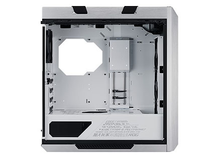 ツートンカラーが目を惹くゲーミングケース「ROG Strix Helios White