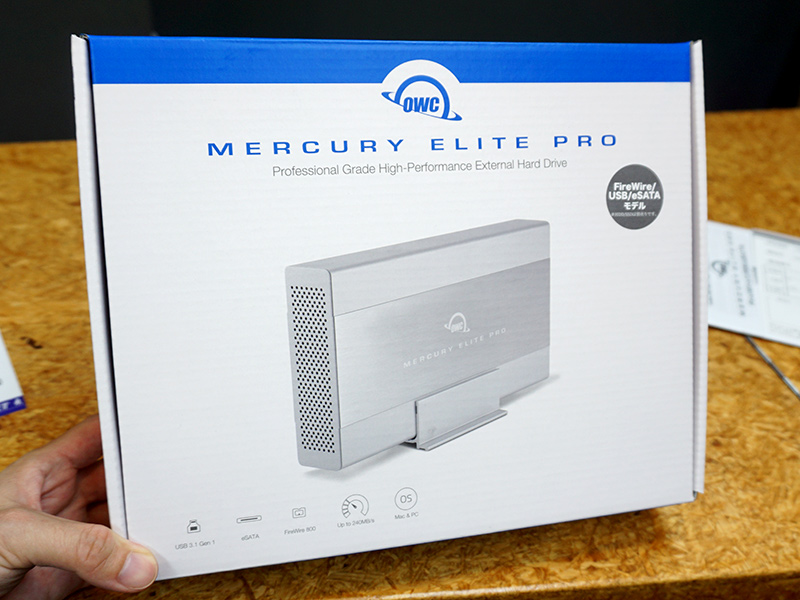 OWC Mercury Elite Pro FireWire/USB/eSATA