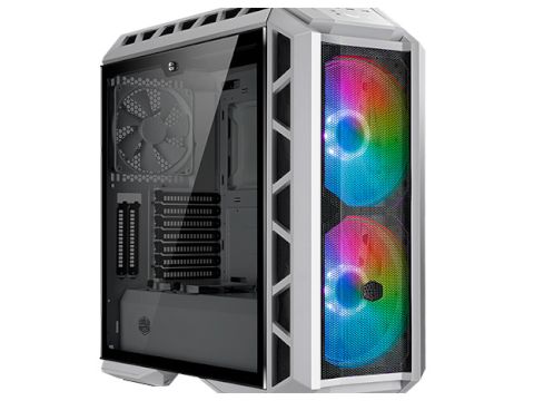 Cooler Master ミドルタワーPCケース Core i7対応 Cooler Masterのミドルタワー「MasterCase H500P」に200mm ARGBファン