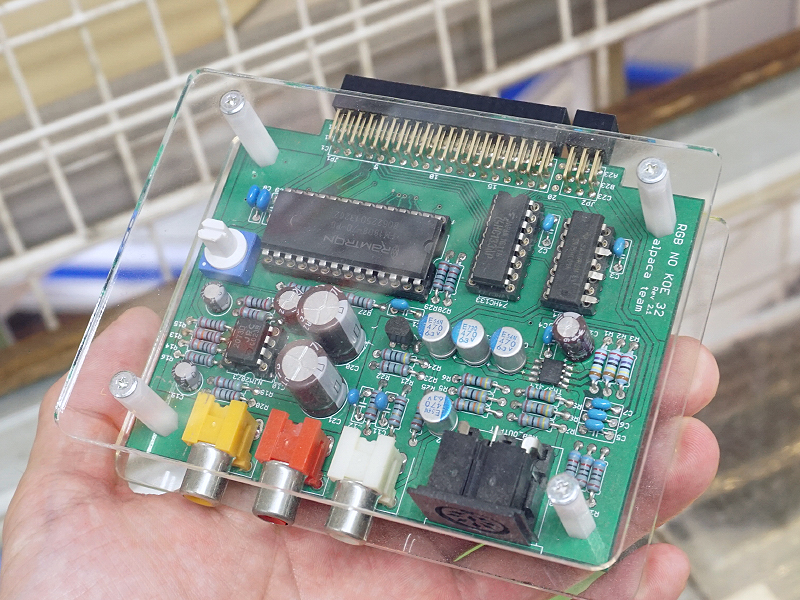 RGBの声32の完成イメージ。なお、写真のモデルは店頭向けの初期型サンプルで、今回のキット版とは細部が異なるという