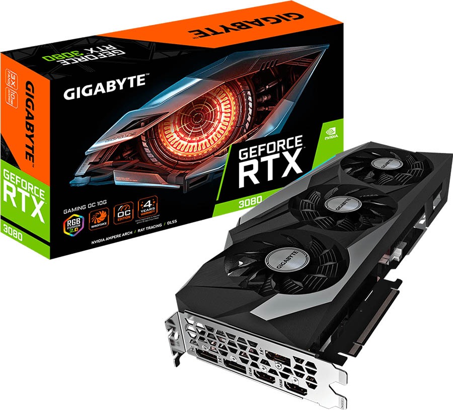 GIGABYTE GV-N3080GAMING OC-10GD