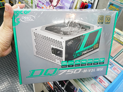 Deepcoolの80PLUS GOLD電源に白色モデル、容量750Wで10年保証 - AKIBA