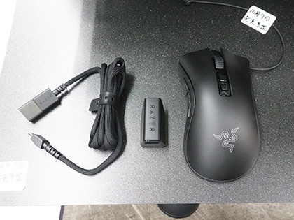 Razerの軽量ワイヤレスマウス「Deathadder V2 Pro」が発売、重さ