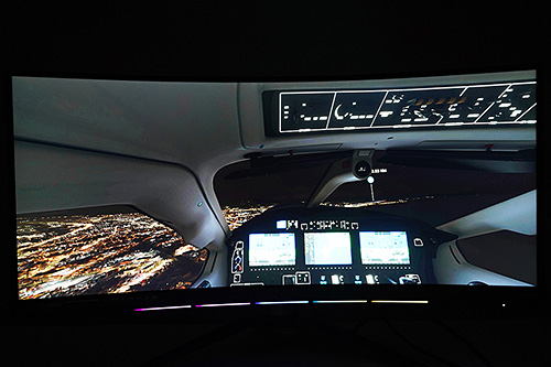 フライトシムにウルトラワイド液晶は最高！ 34インチ/湾曲/UWQHDの