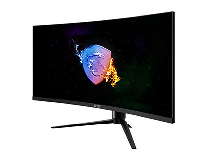 MSIの34型UWQHD液晶「Optix MAG342CQRV」が発売、曲面がより“急カーブ