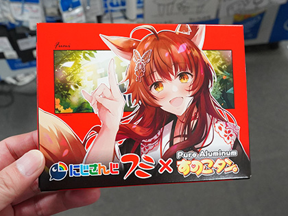 人気の冷却台「すのこタン。」にVTuber「フミ」とのコラボモデル