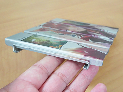 ピュアアルミニウムすのこタン。フミ にじさんじコラボ スマホ・小型デバイス冷却台 すのこタン。アルミニウム冷却台 にじさんじフミ絵柄すのこタン