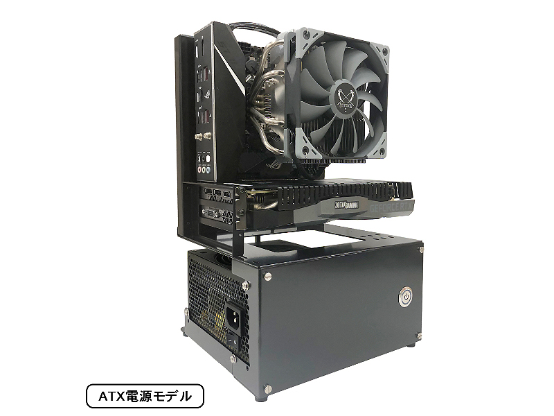 PCパーツの搭載イメージ