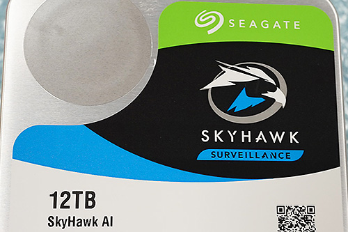 AI解析対応の監視カメラに最適化したSeagate製HDD「SkyHawk AI