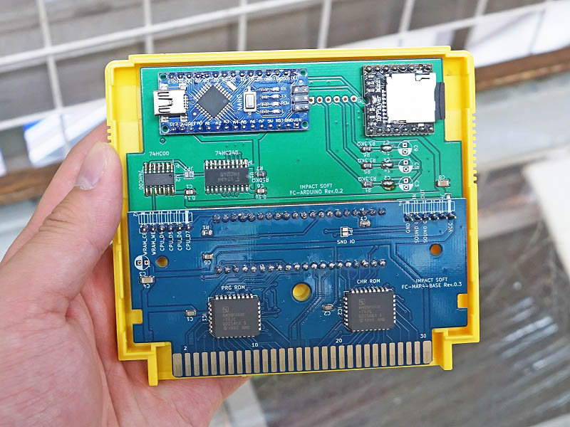 店頭デモ機の内部の様子(撮影は2020年12月)