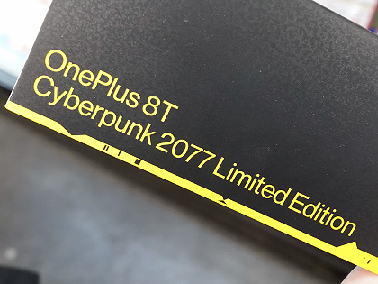 サイバーパンク2077とコラボしたスマホ「OnePlus 8T」の限定モデルが直