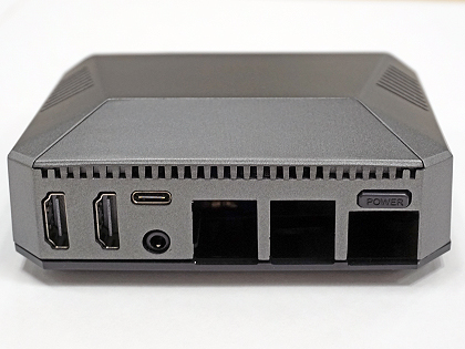 標準HDMIコネクタを2つ備えるRaspberry Pi 4ケース「Argon ONE V2