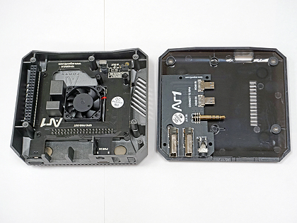 標準HDMIコネクタを2つ備えるRaspberry Pi 4ケース「Argon ONE