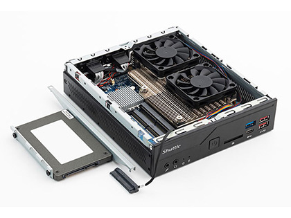 Shuttleの小型PCキット「DH470」が発売、Core i9-10900にも対応