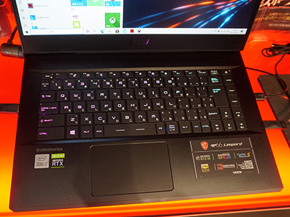 MSIのゲーミングノート「GP66 Leopard」がデザイン一新、144Hz液晶や