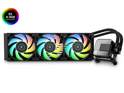 6基も120mmファンを備えたEK製水冷クーラー「EK-AIO Elite 360 D