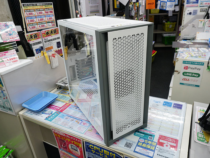 写真は5000D Airflow Tempered Glass