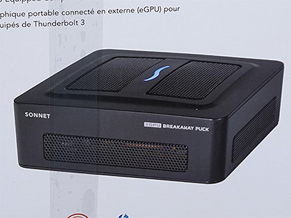 小型PCサイズのGPUボックス「eGFX Breakaway Puck」にRadeon RX 5000 小型PCサイズのGPUボックス「eGFX Breakaway Puck」にRadeon RX 5000