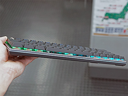 Cooler Masterの60%キーボード「SK622」がツクモでサンプル展示中