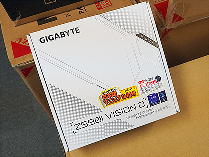 GIGABYTEのMini-ITXマザー「Z590I VISION D」が発売、Thunderbolt 4や