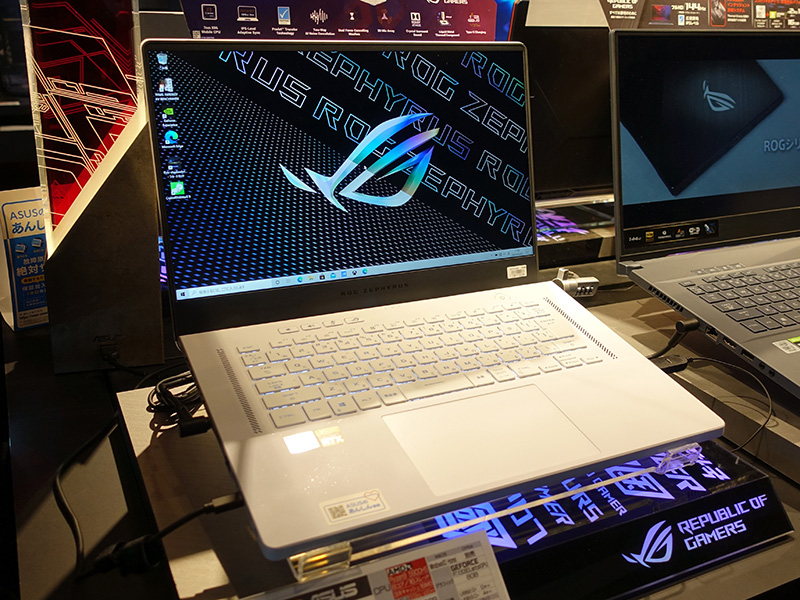 「ROG Zephyrus G15 GA503QS（GA503QS-R9R3080W）」