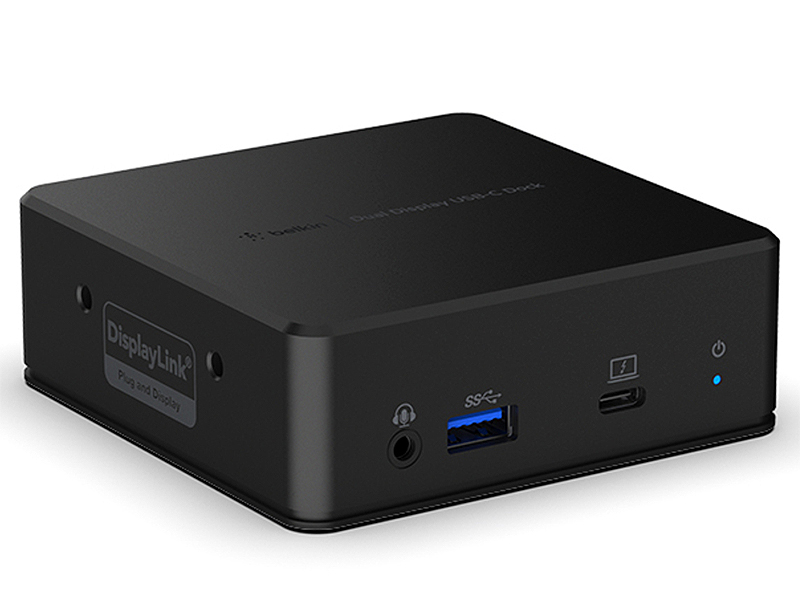 USB-C Dual Display Docking Station(INC002qcBK)