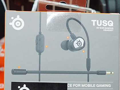 SteelSeries 61650 ゲーミングヘッドセット Tusq ブラック ［φ3.5mm