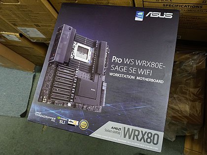 ASUSのRyzen TR PROマザー「Pro WS WRX80E-SAGE SE WIFI」が発売