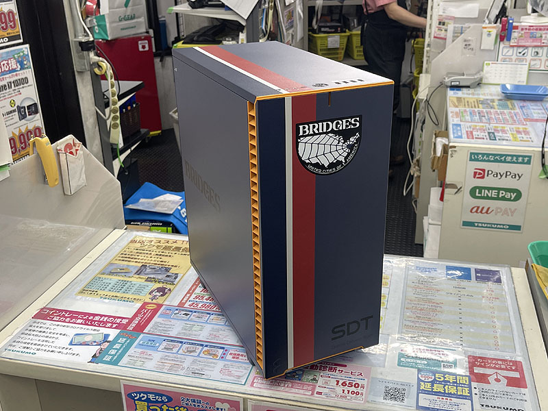 デス・ストランディング仕様カスタムPCケース