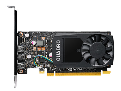Quadro P1000/P400の新パッケージが入荷、MiniDP to HDMIケーブルを同