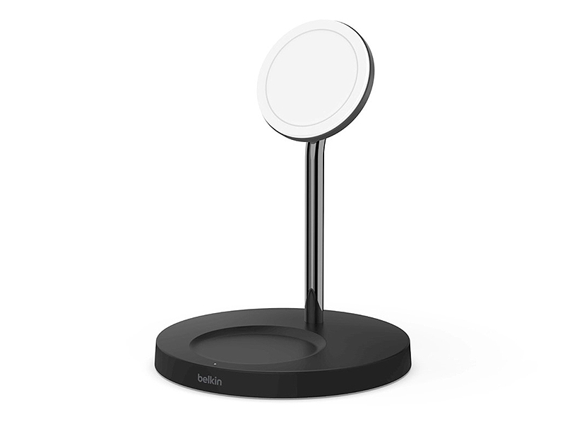 BOOST↑CHARGE PRO 2-in-1 Wireless Charger Stand with MagSafe