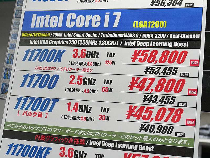 Core i7-11700T