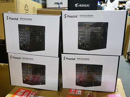 【動作確認済】Fractal Design Gold 650W 電源ユニット 奥行き150mmのフルモジュラー電源「ION Gold」がFractal Designから