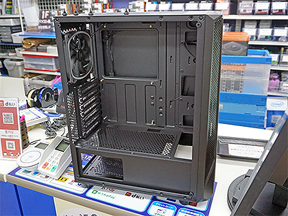 ドスパラ専売のENERMAX製PCケース「PABYS PB30」、ガラスパネル搭載で