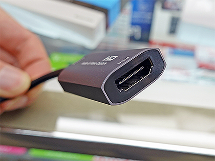 1 980円の4k入力対応hdmiキャプチャユニットが店頭販売中 Usb Type C接続 Akiba Pc Hotline