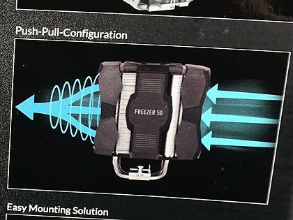 ARCTICの大型CPUクーラー「Freezer 50」が入荷、120mmと140mmファン
