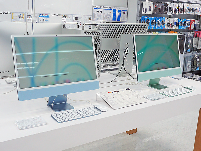 Apple M1チップを搭載した「24インチiMac」